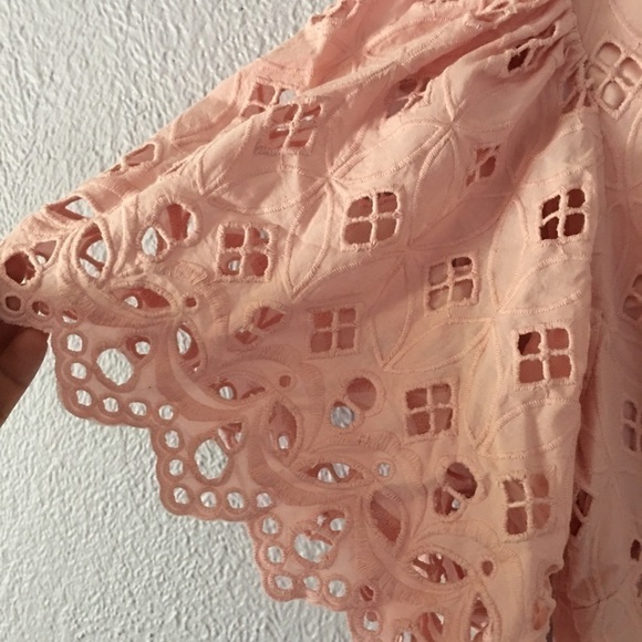 Rachel Parcell Pink Eyelet Sheath Dress - Picture 5 of 11